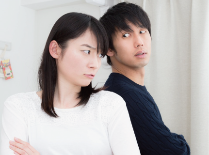 家族で喧嘩しているイメージ